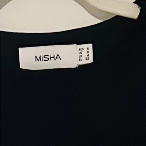 MISHA ARMA CUTOUT LONG-SLEEVE MIDI DRESS - Picture 6 of 6